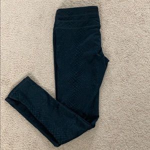 Black full length leggings sz M
